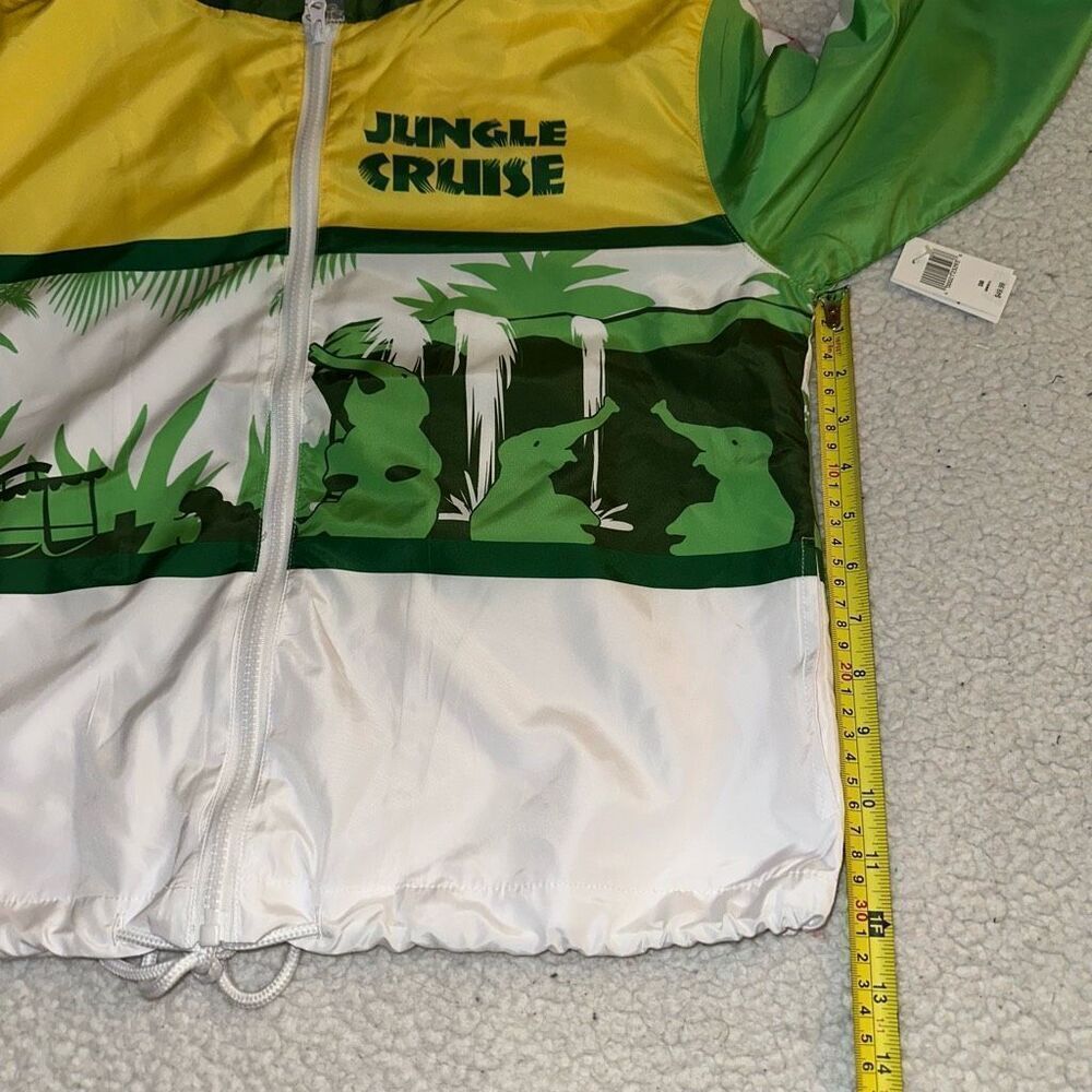 Disney Parks Unisex Jungle Cruise Hooded Windbreaker Small NWT - Picture 9 of 12